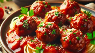 homemade meatballs