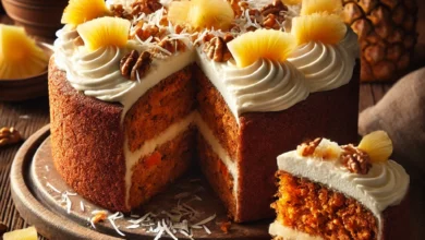 Hawaiian Carrot Pineapple Cake