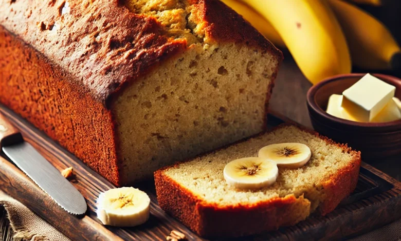 homemade banana bread